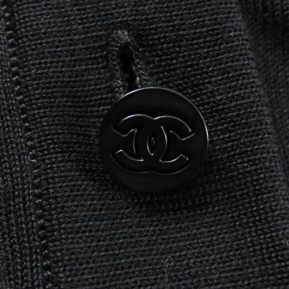 Chanel 98P P10600v00456 100% Cotton Coco Mark Button Short Sleeve  